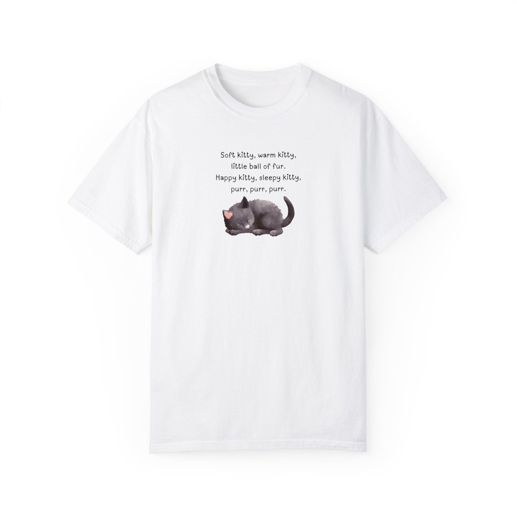 Soft Kitty Warm Kitty Unisex Garment - Dyed T - shirt - T - Shirt - Epileptic Al’s Shop