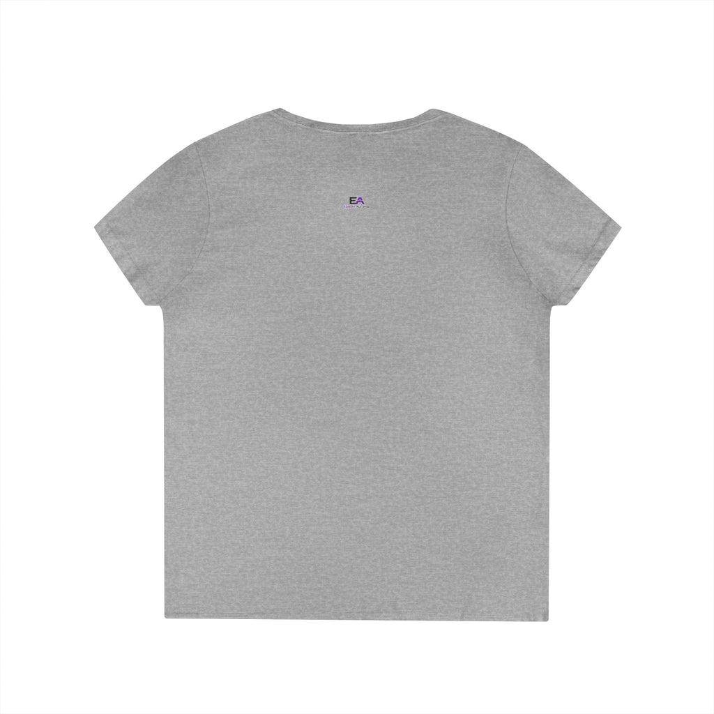 Soft Paws, Sharp Opinions Women’s V-Neck Tee - Clothing, Women, T-Shirts - EpiAl's Shop