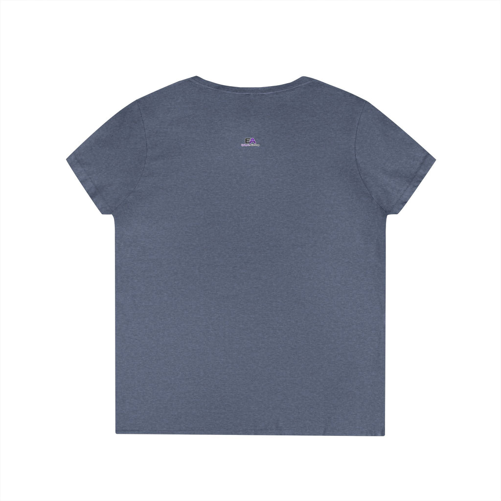 Soft Paws, Sharp Opinions Women’s V-Neck Tee - Clothing, Women, T-Shirts - EpiAl's Shop