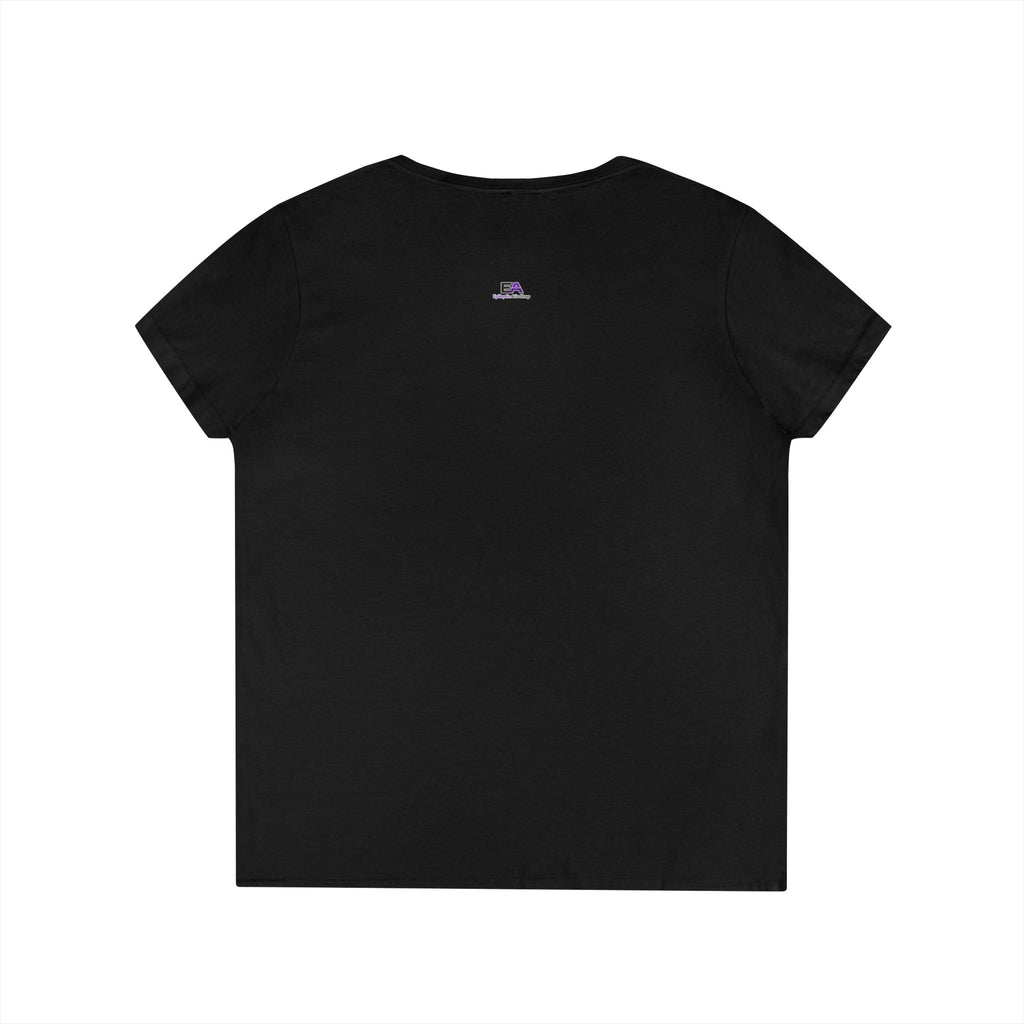 Soft Paws, Sharp Opinions Women’s V-Neck Tee - Clothing, Women, T-Shirts - EpiAl's Shop