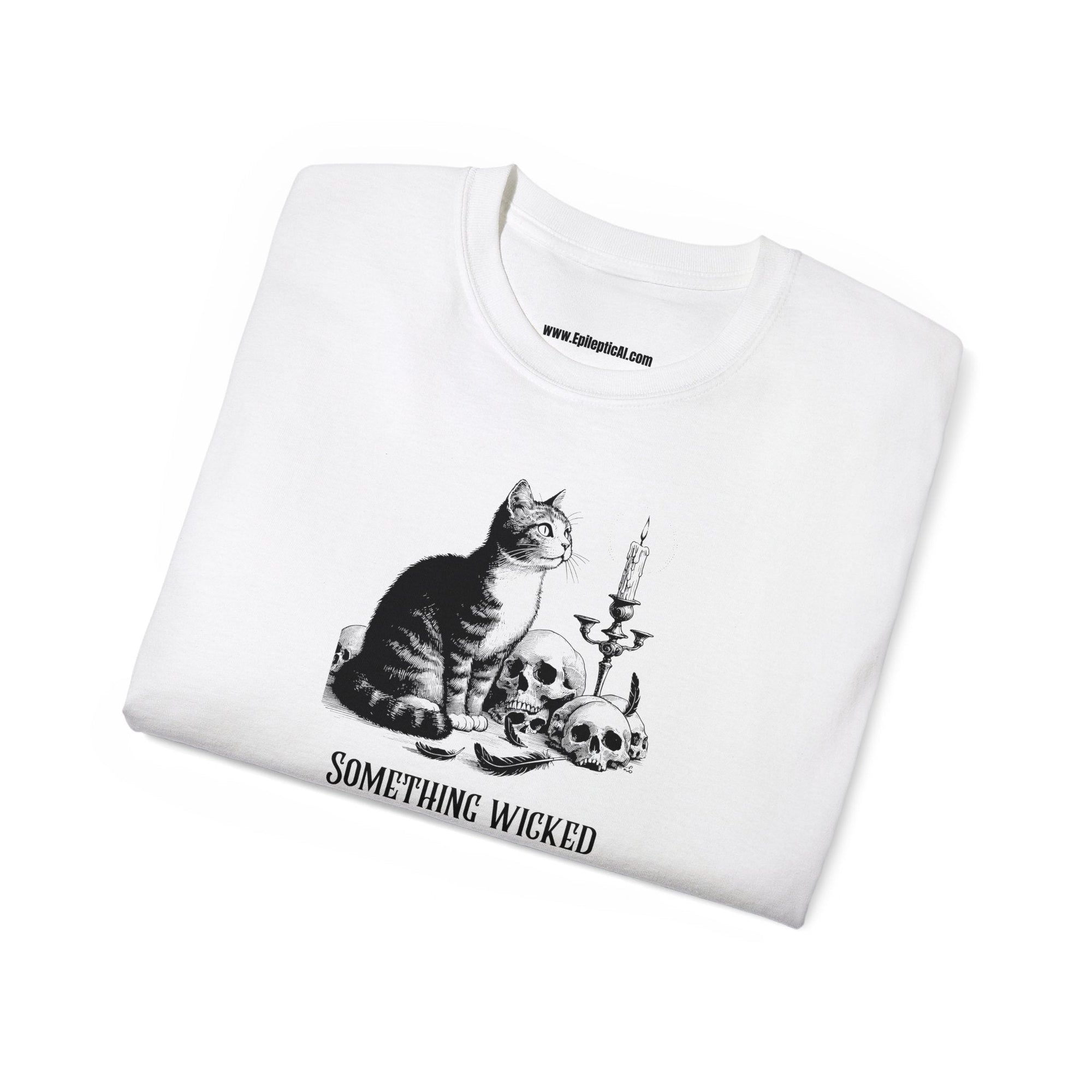Something Wicked Unisex Ultra Cotton Tee - T - Shirt - Epileptic Al’s Shop