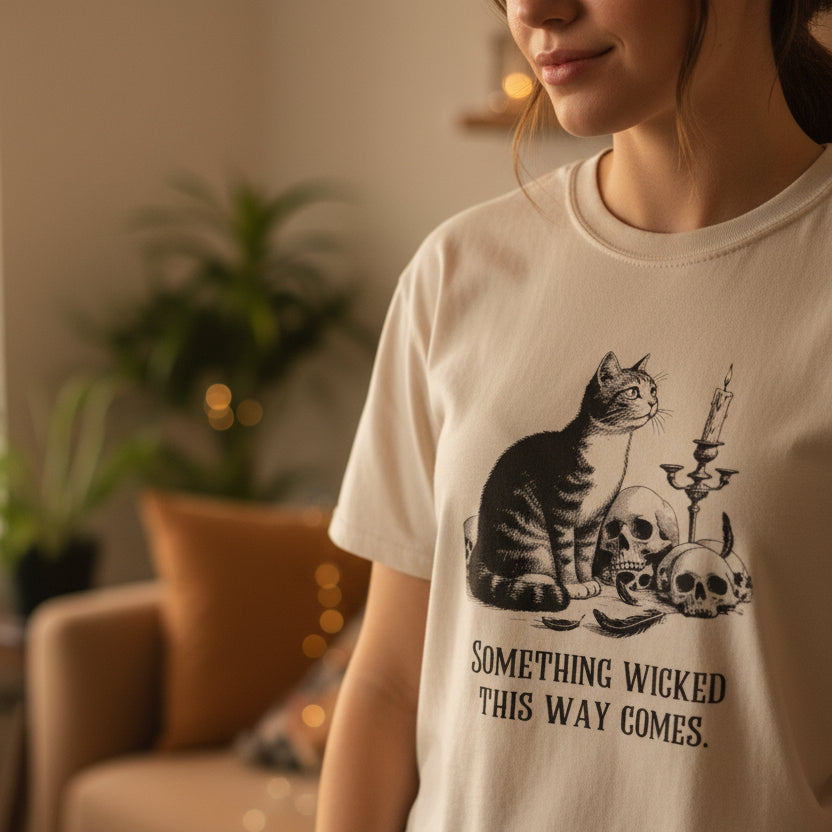 Something Wicked Unisex Ultra Cotton Tee - T - Shirt - Epileptic Al’s Shop
