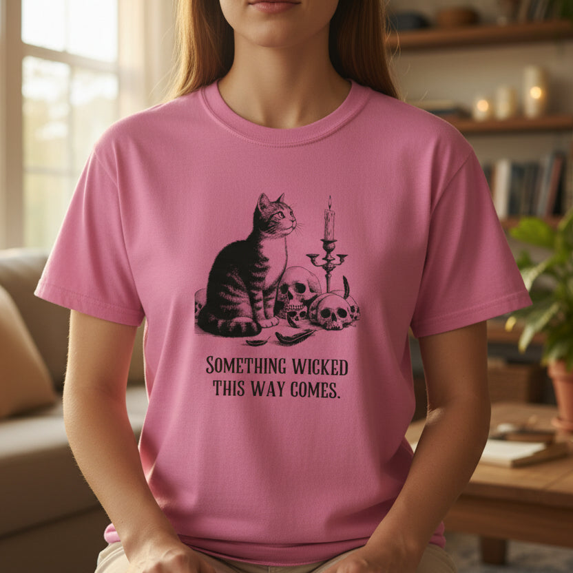 Something Wicked Unisex Ultra Cotton Tee - T - Shirt - Epileptic Al’s Shop