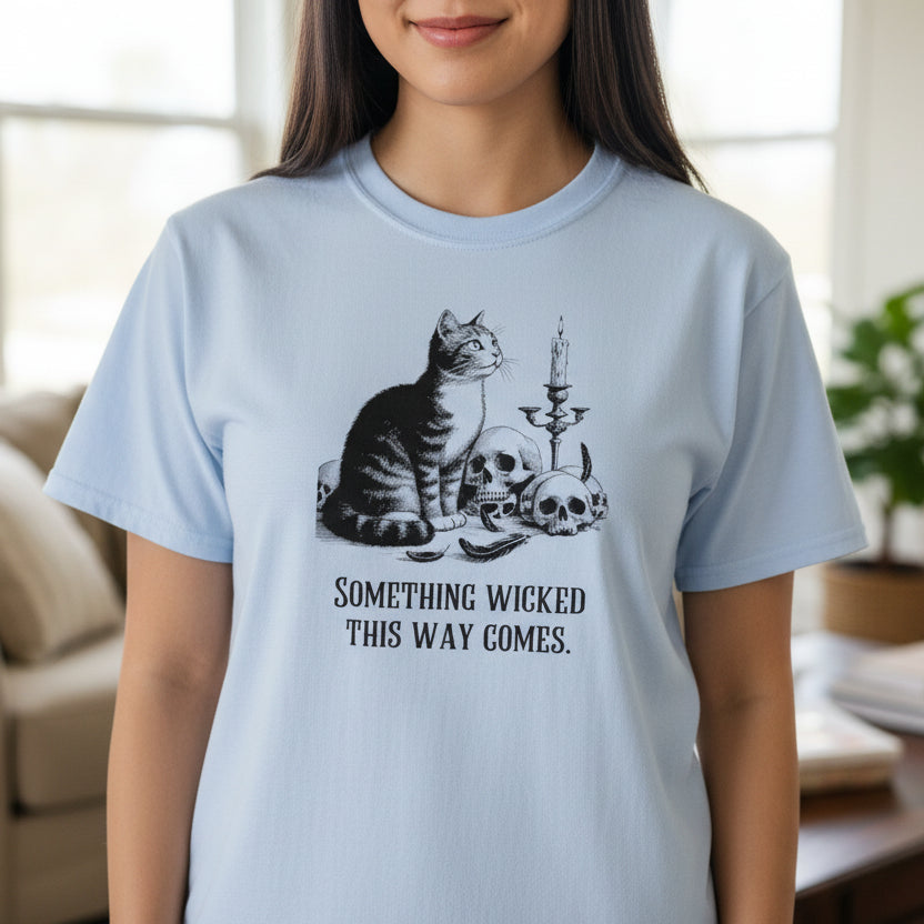 Something Wicked Unisex Ultra Cotton Tee - T - Shirt - Epileptic Al’s Shop