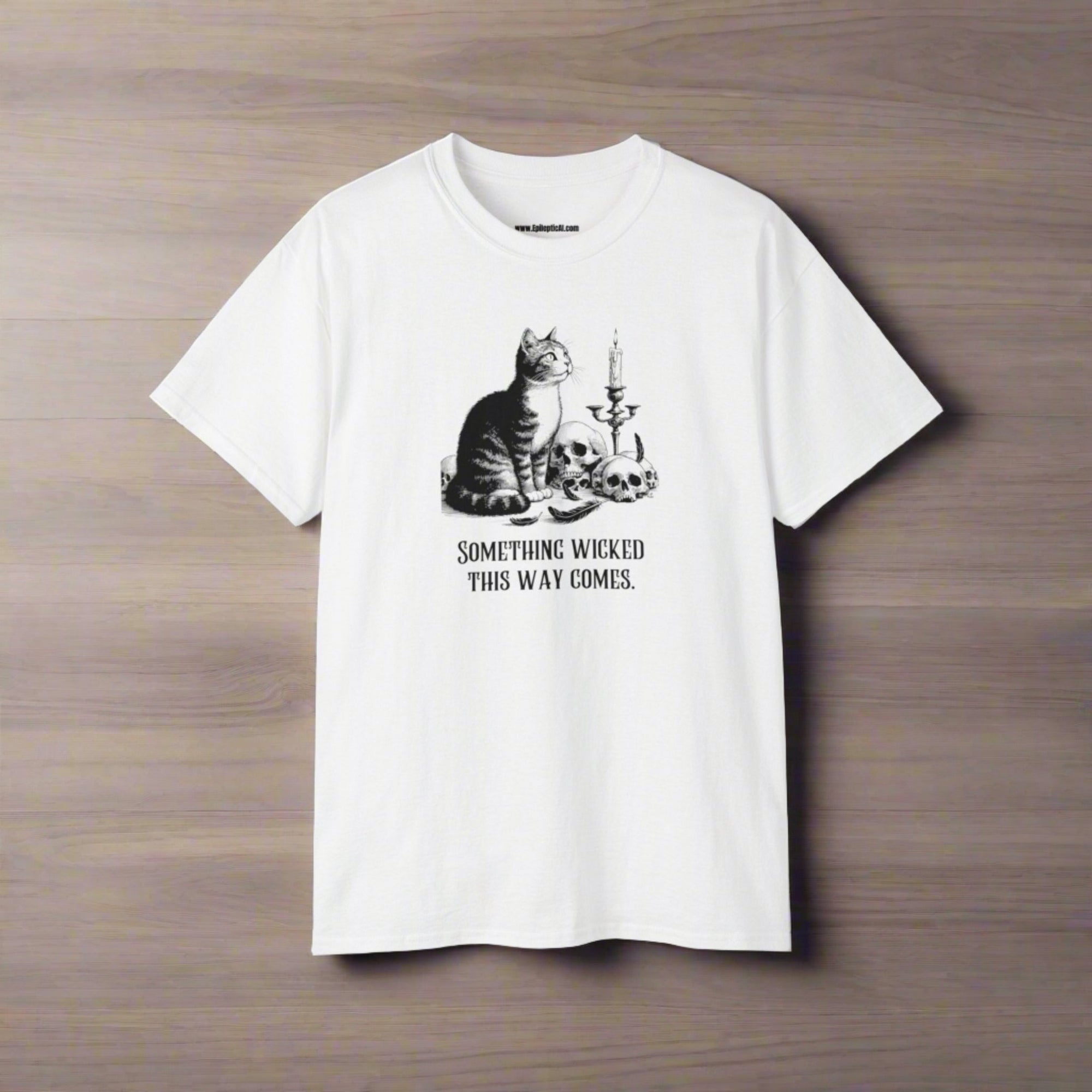 Something Wicked Unisex Ultra Cotton Tee - T - Shirt - Epileptic Al’s Shop