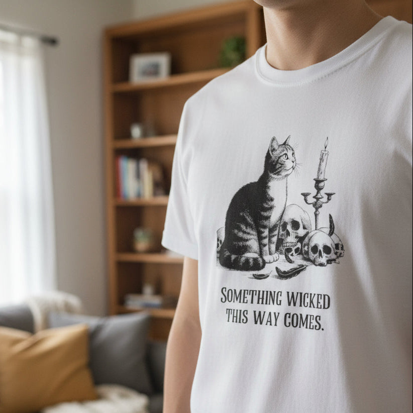Something Wicked Unisex Ultra Cotton Tee - T - Shirt - Epileptic Al’s Shop
