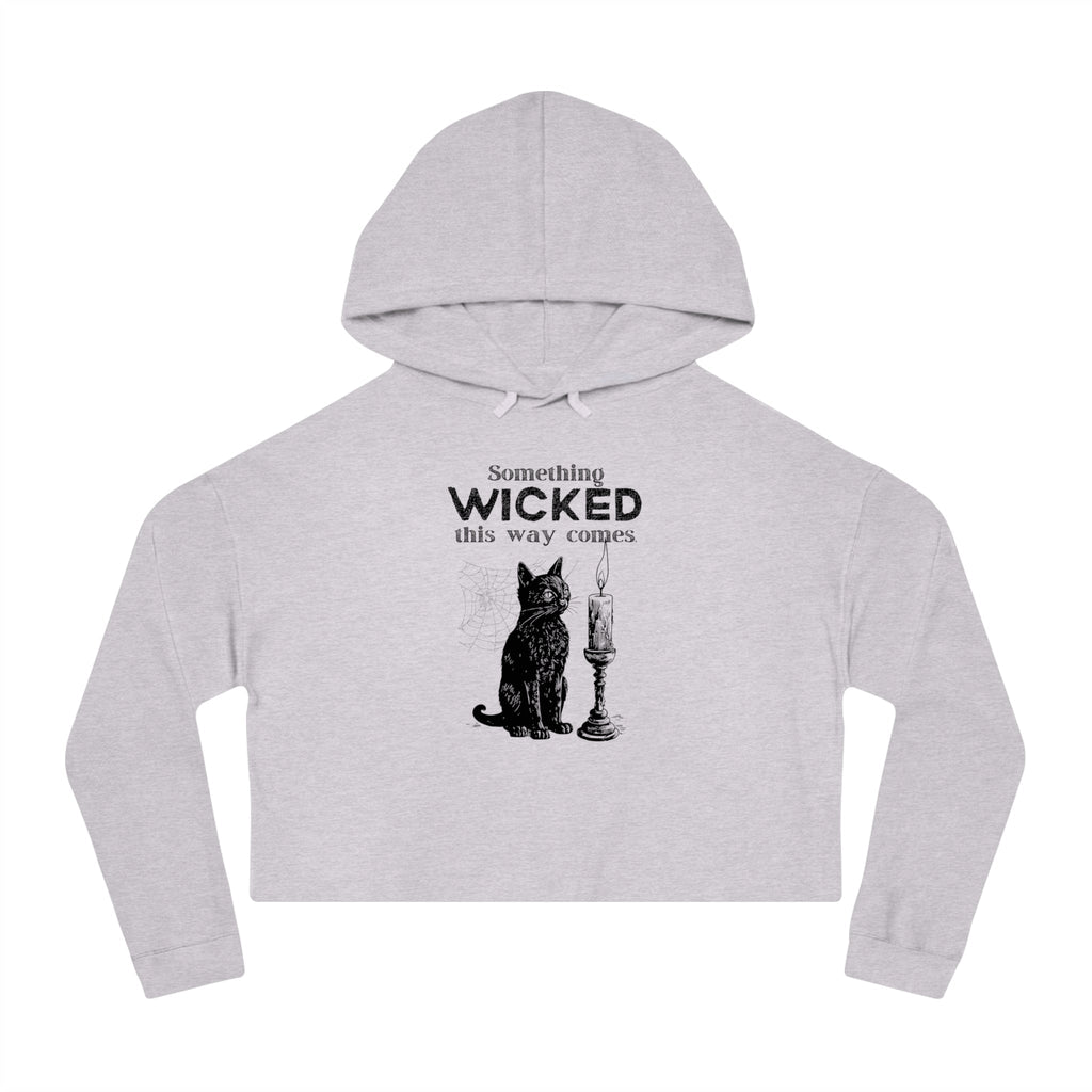 Something Wicked Women's Cropped Hooded Sweatshirt - Hoodie - EpiAl's Shop