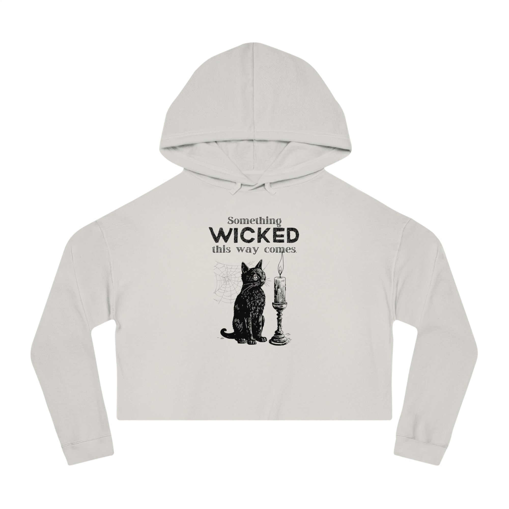 Something Wicked Women's Cropped Hooded Sweatshirt - Hoodie - EpiAl's Shop