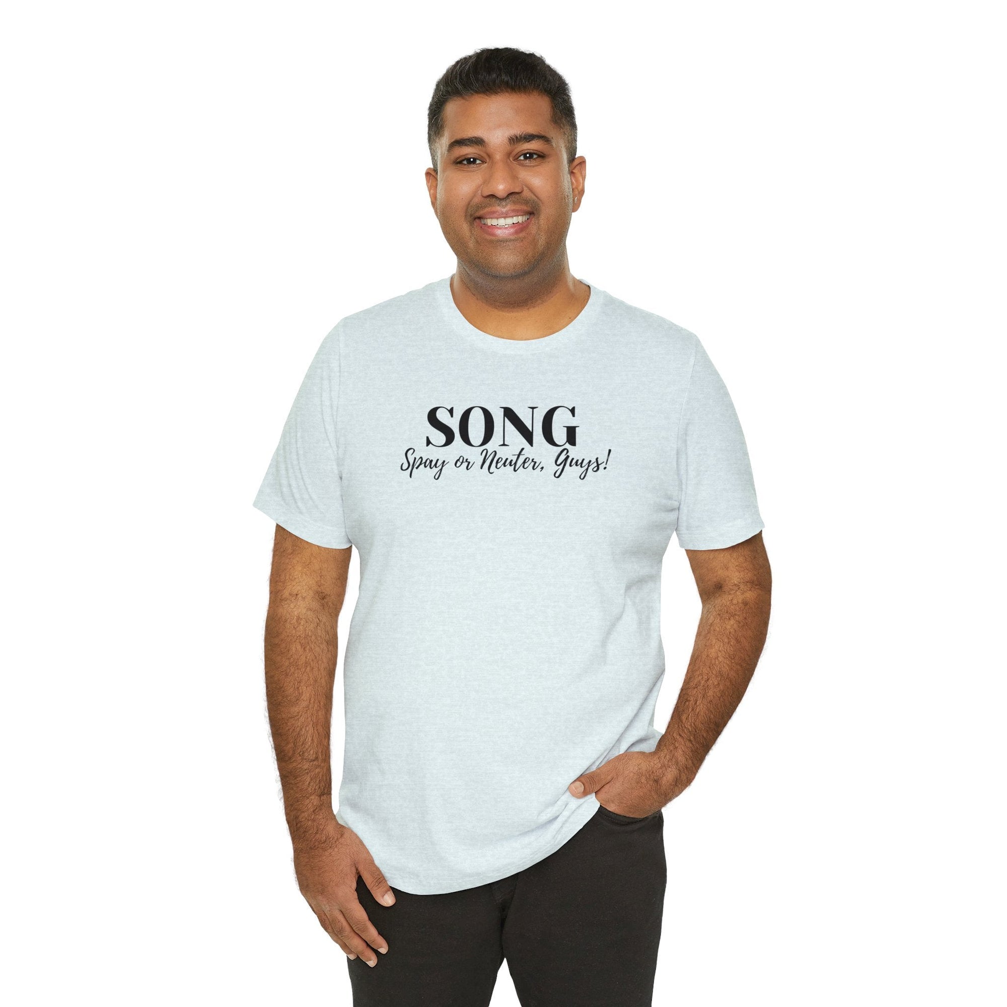 SONG Unisex Jersey Short Sleeve Tee - T - Shirt - Epileptic Al’s Shop