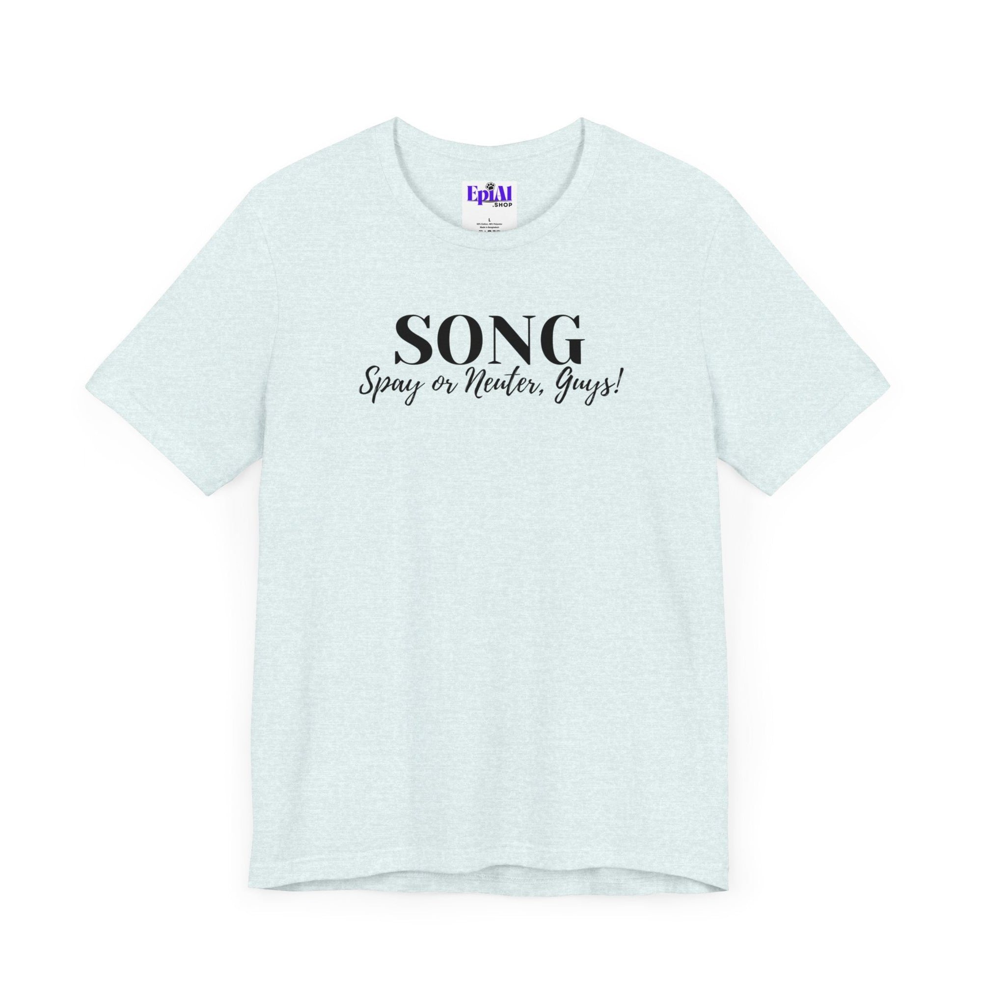 SONG Unisex Jersey Short Sleeve Tee - T - Shirt - Epileptic Al’s Shop