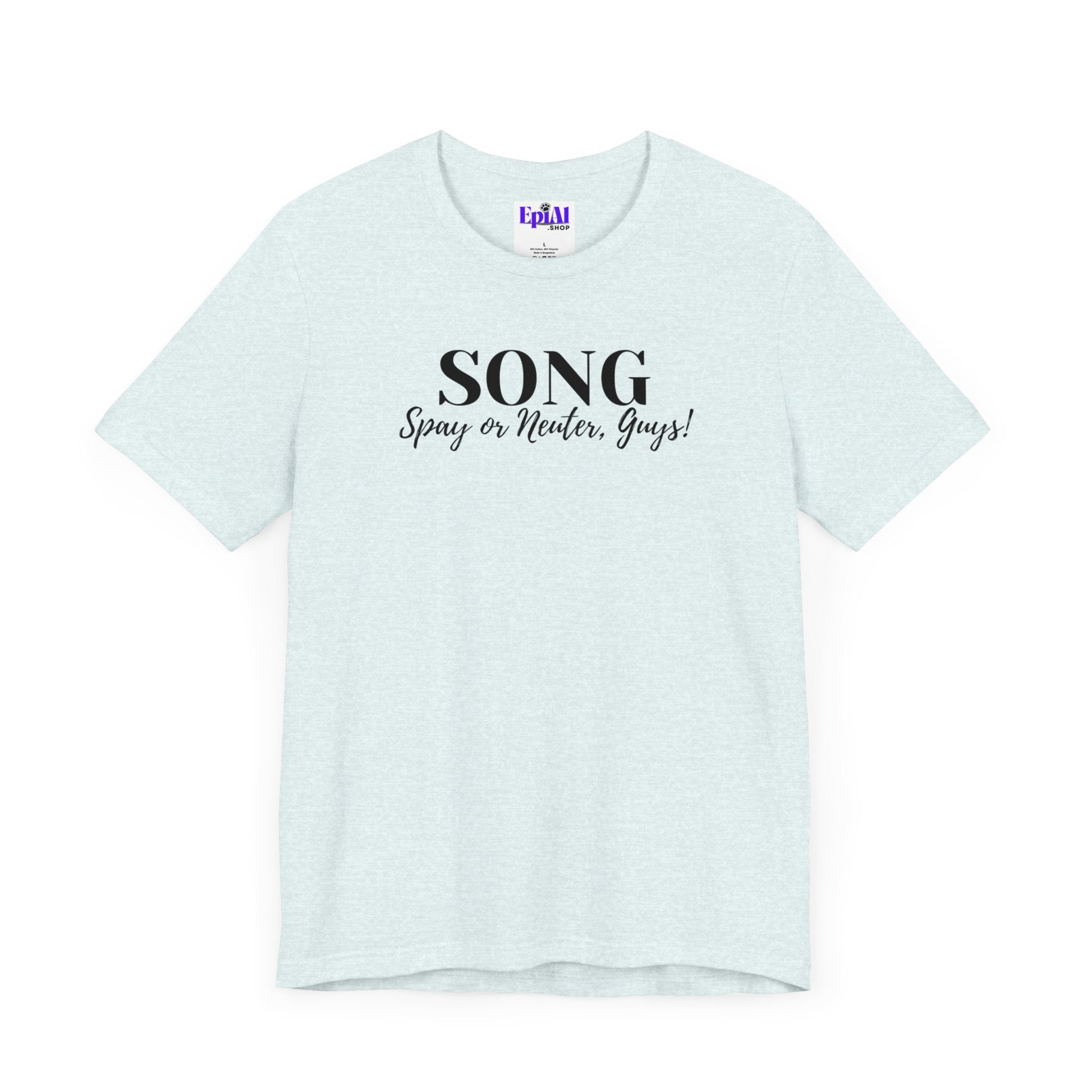SONG Unisex Jersey Short Sleeve Tee - T - Shirt - Epileptic Al’s Shop