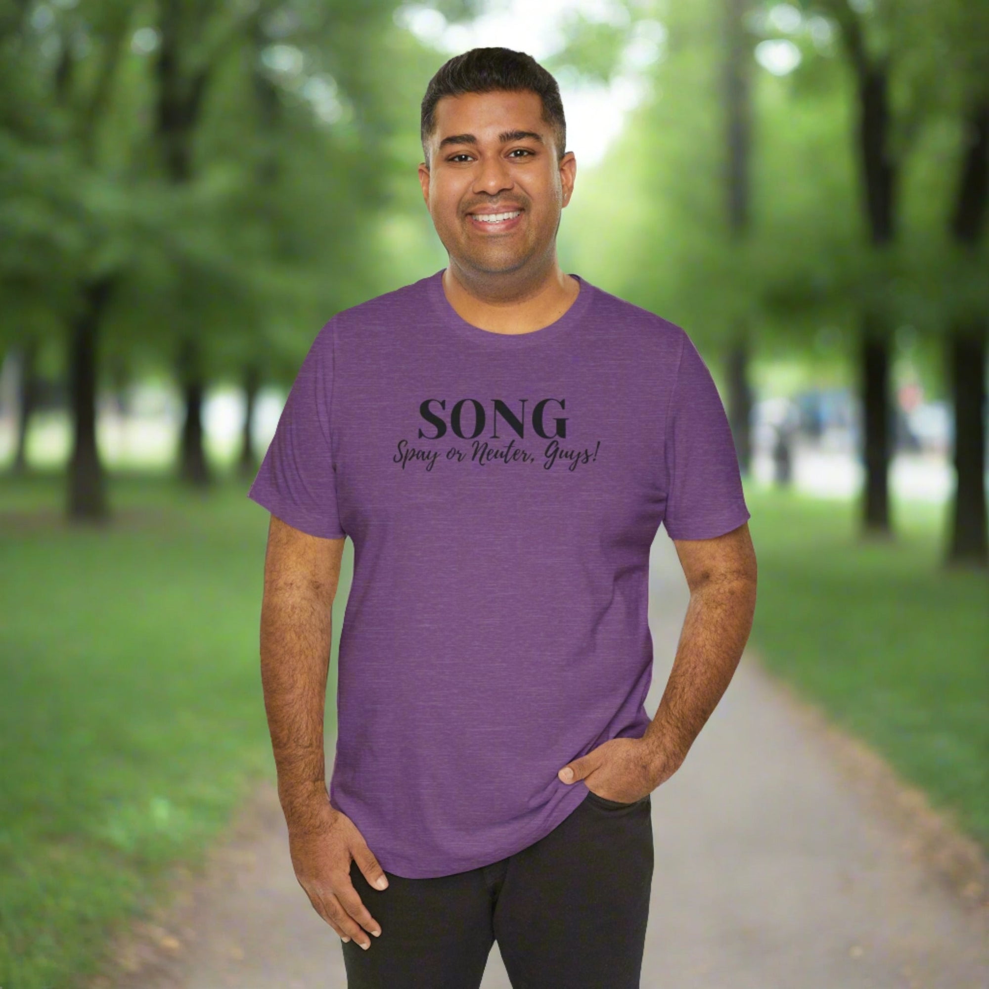 SONG Unisex Jersey Short Sleeve Tee - T - Shirt - Epileptic Al’s Shop