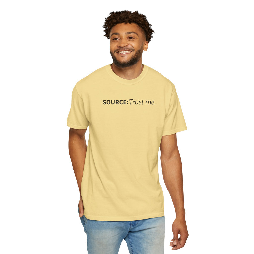 Source: Trust Me T-Shirt | Political Parody Tee - Clothing, Unisex, T-Shirts - EpiAl's Shop