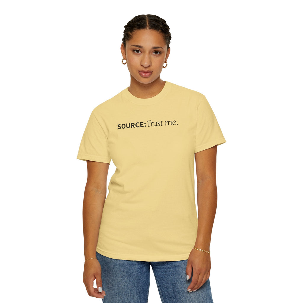 Source: Trust Me T-Shirt | Political Parody Tee - Clothing, Unisex, T-Shirts - EpiAl's Shop