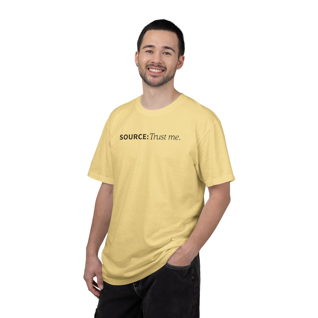 Source: Trust Me T-Shirt | Political Parody Tee - Clothing, Unisex, T-Shirts - EpiAl's Shop