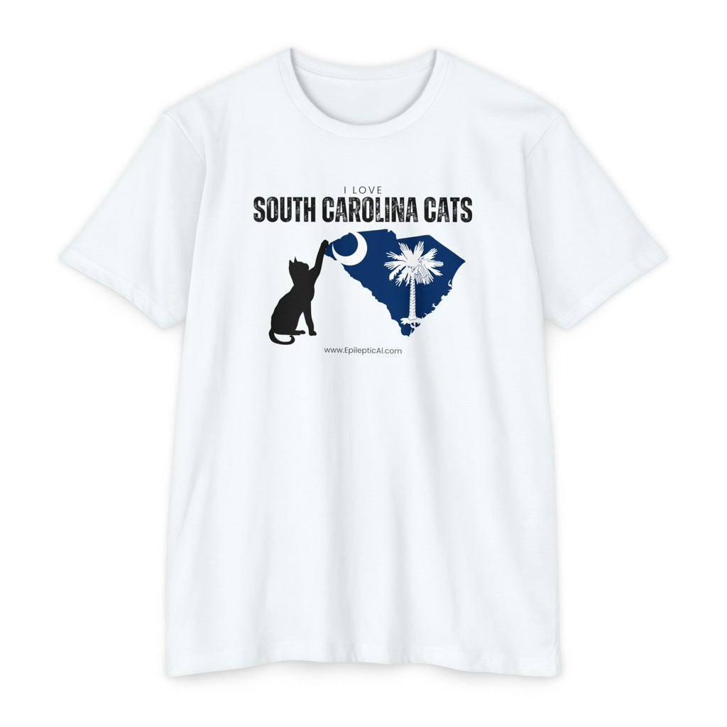 South Carolina Cats Unisex CVC Jersey T - shirt - T - Shirt - Epileptic Al’s Shop