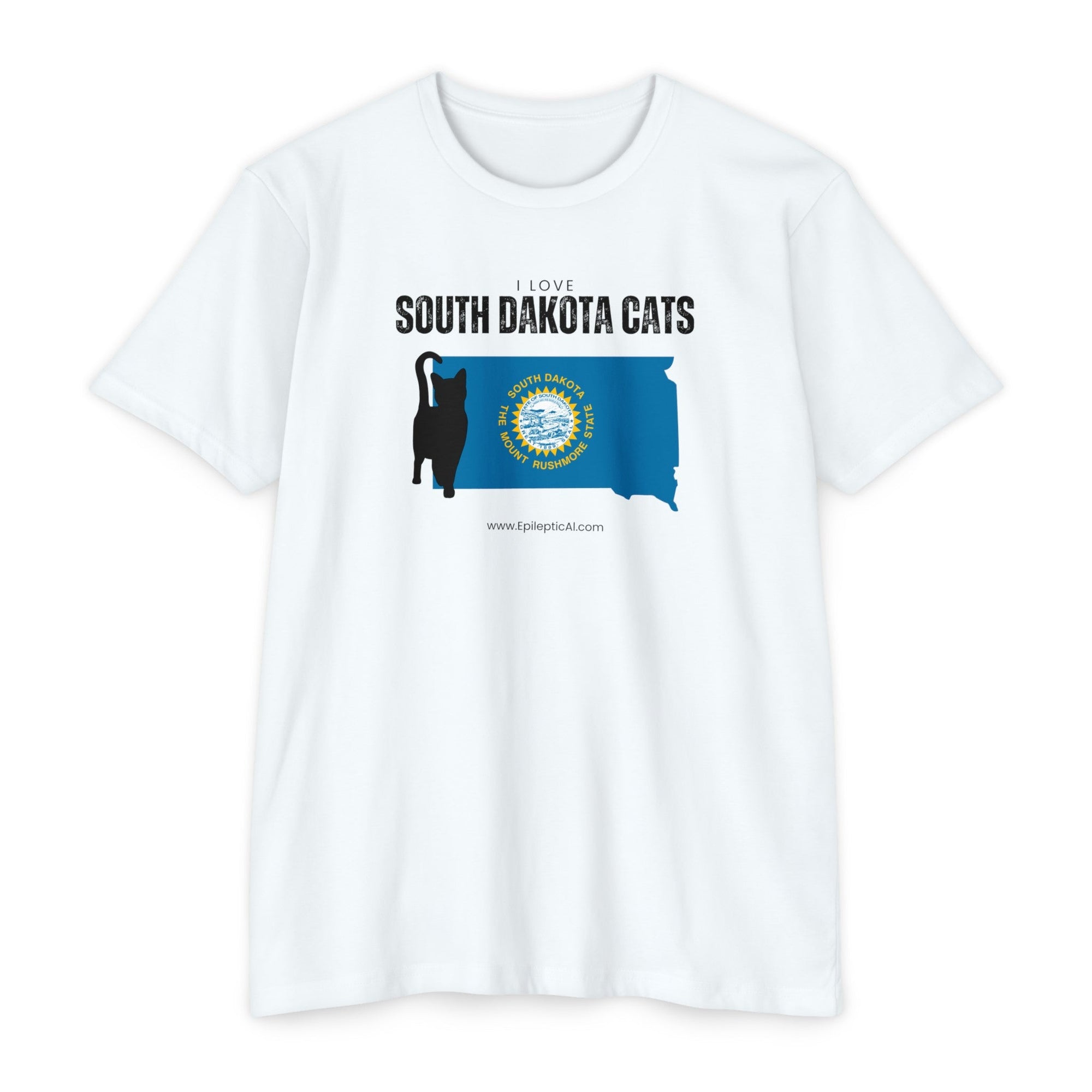 South Dakota Cats Unisex CVC Jersey T - shirt - T - Shirt - Epileptic Al’s Shop