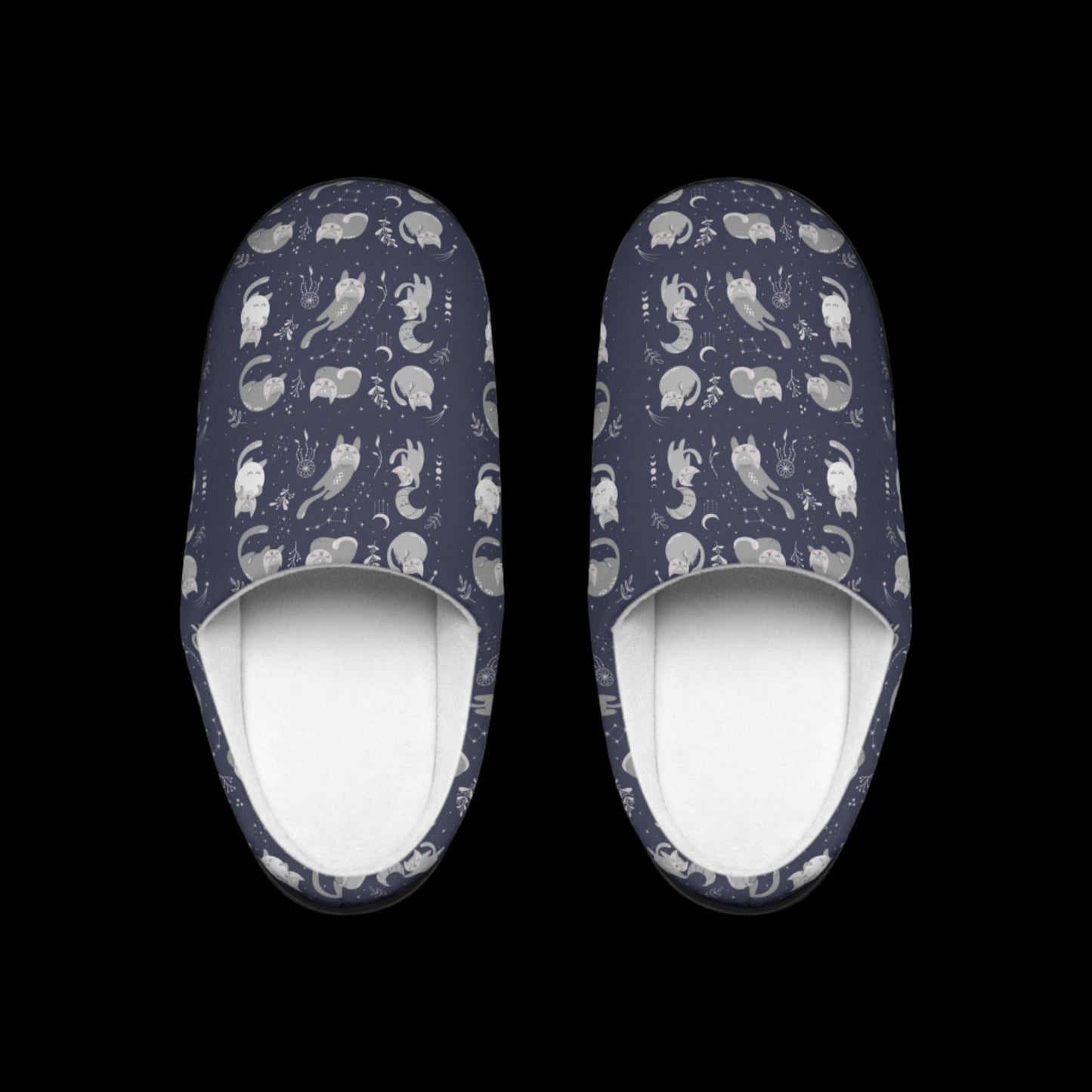 Space Kitty Indoor Slippers - Shoes - Epileptic Al’s Shop