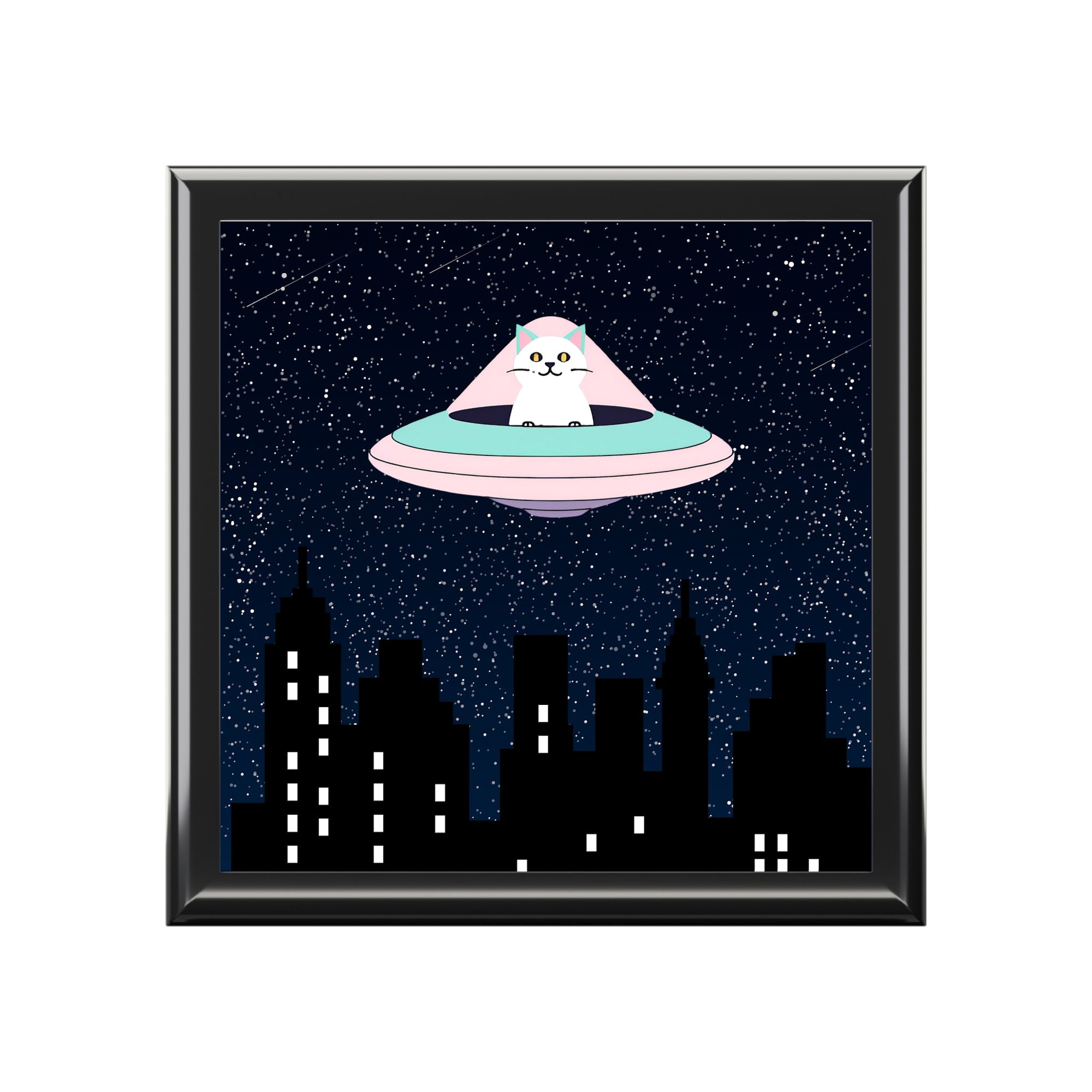 Space Kitty Jewelry Box - Decor, Bedroom, Jewelry Boxes - EpiAl's Shop
