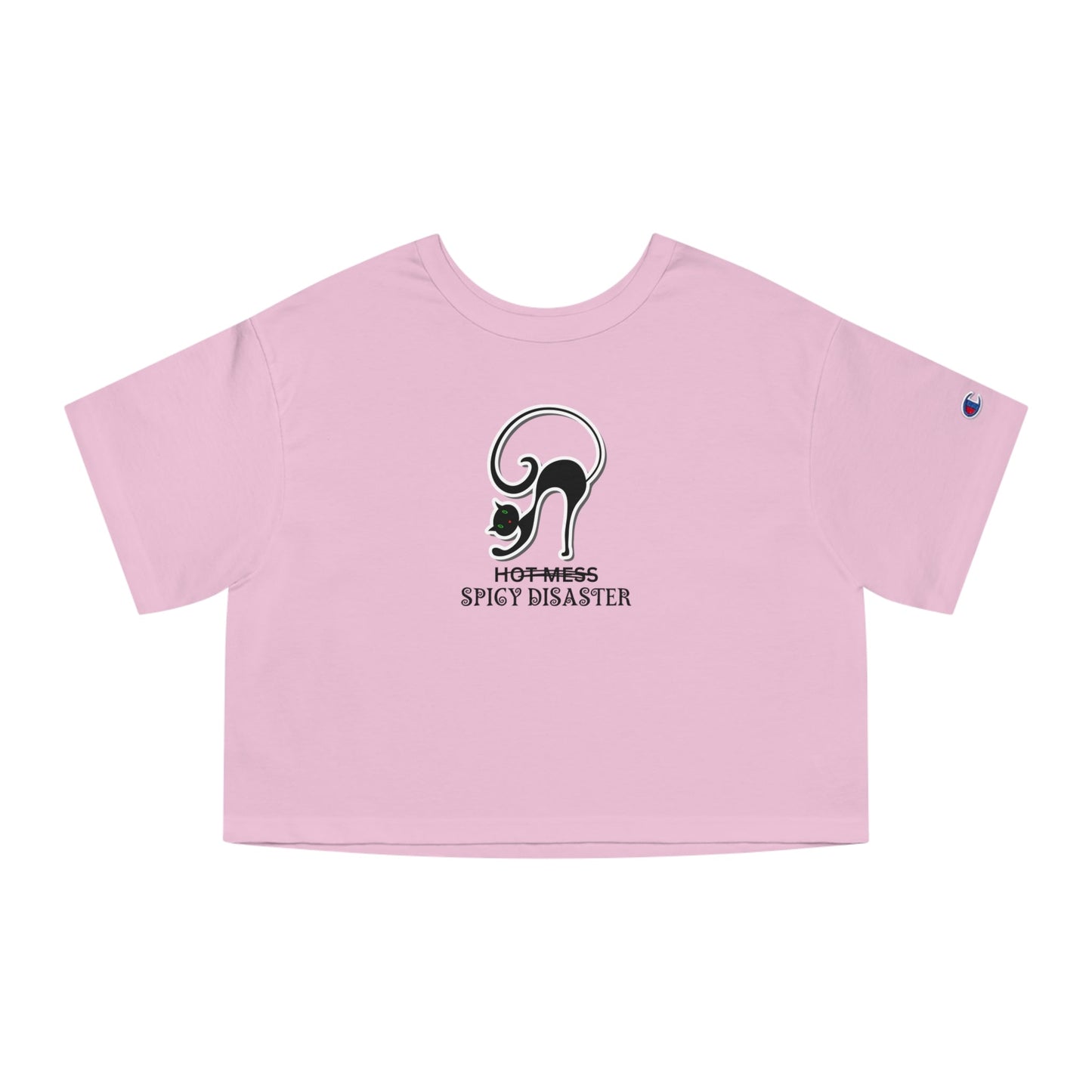 Spicy Disaster Champion Heritage Cropped T - Shirt - T - Shirt - Epileptic Al’s Shop