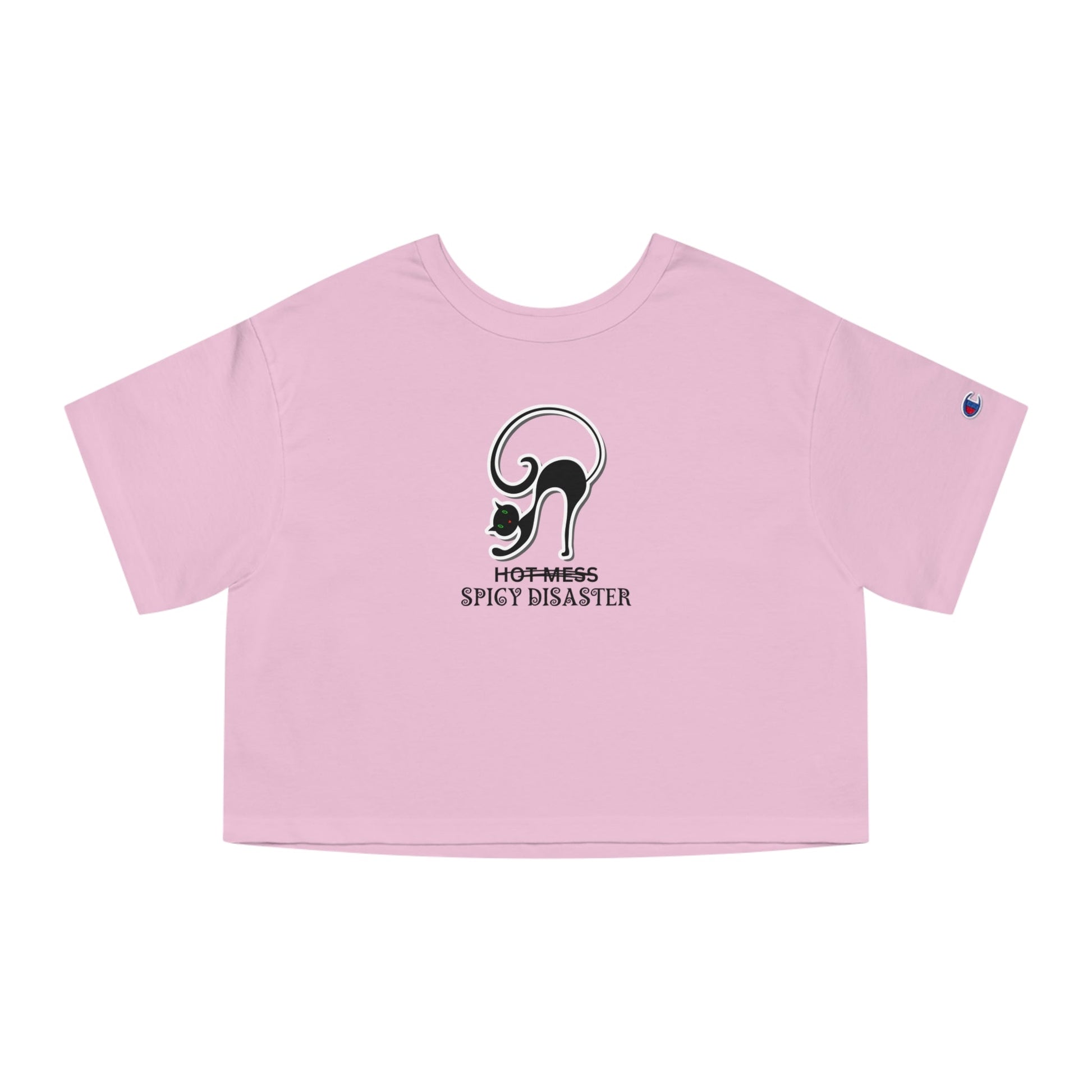 Spicy Disaster Champion Heritage Cropped T - Shirt - T - Shirt - Epileptic Al’s Shop