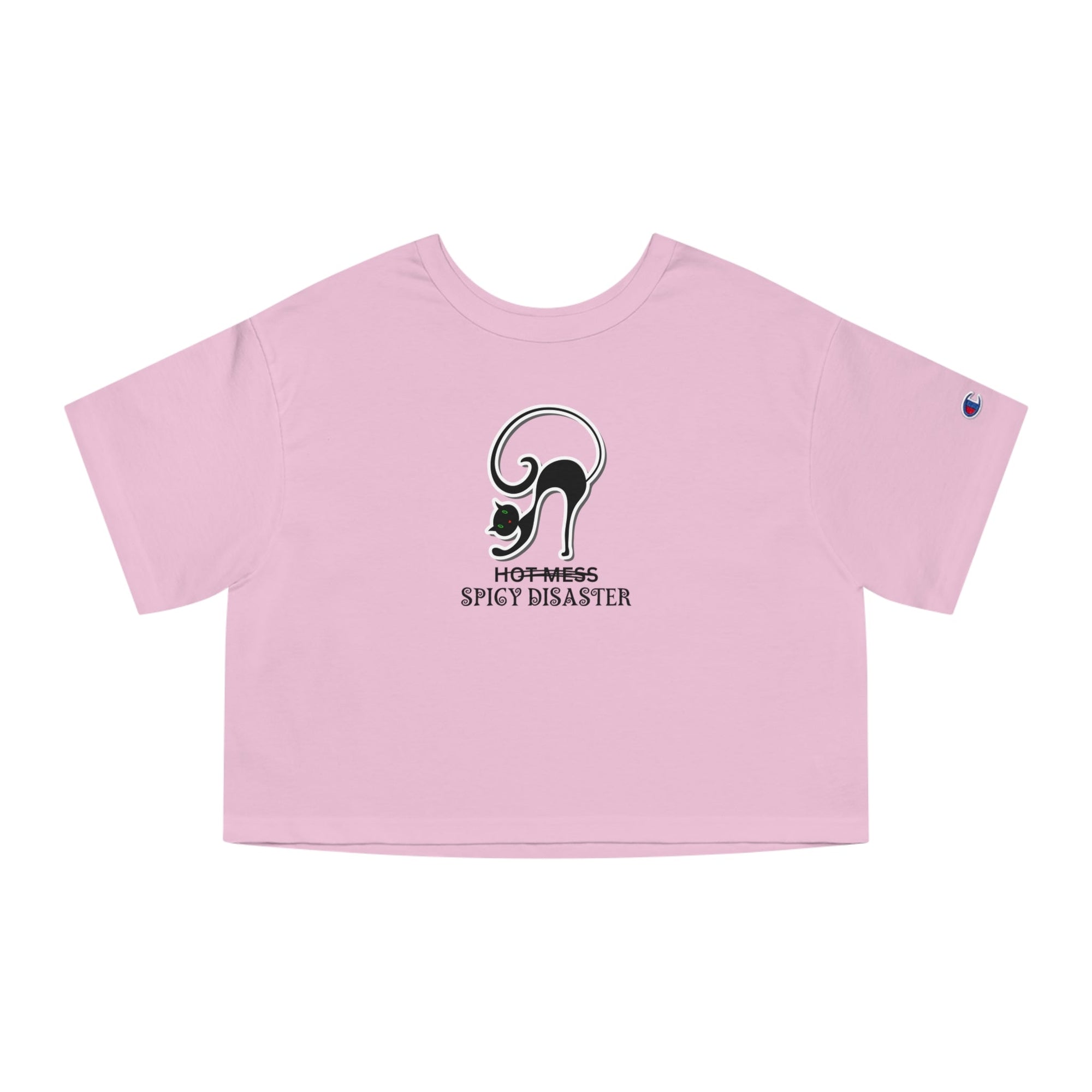 Spicy Disaster Champion Heritage Cropped T - Shirt - T - Shirt - Epileptic Al’s Shop