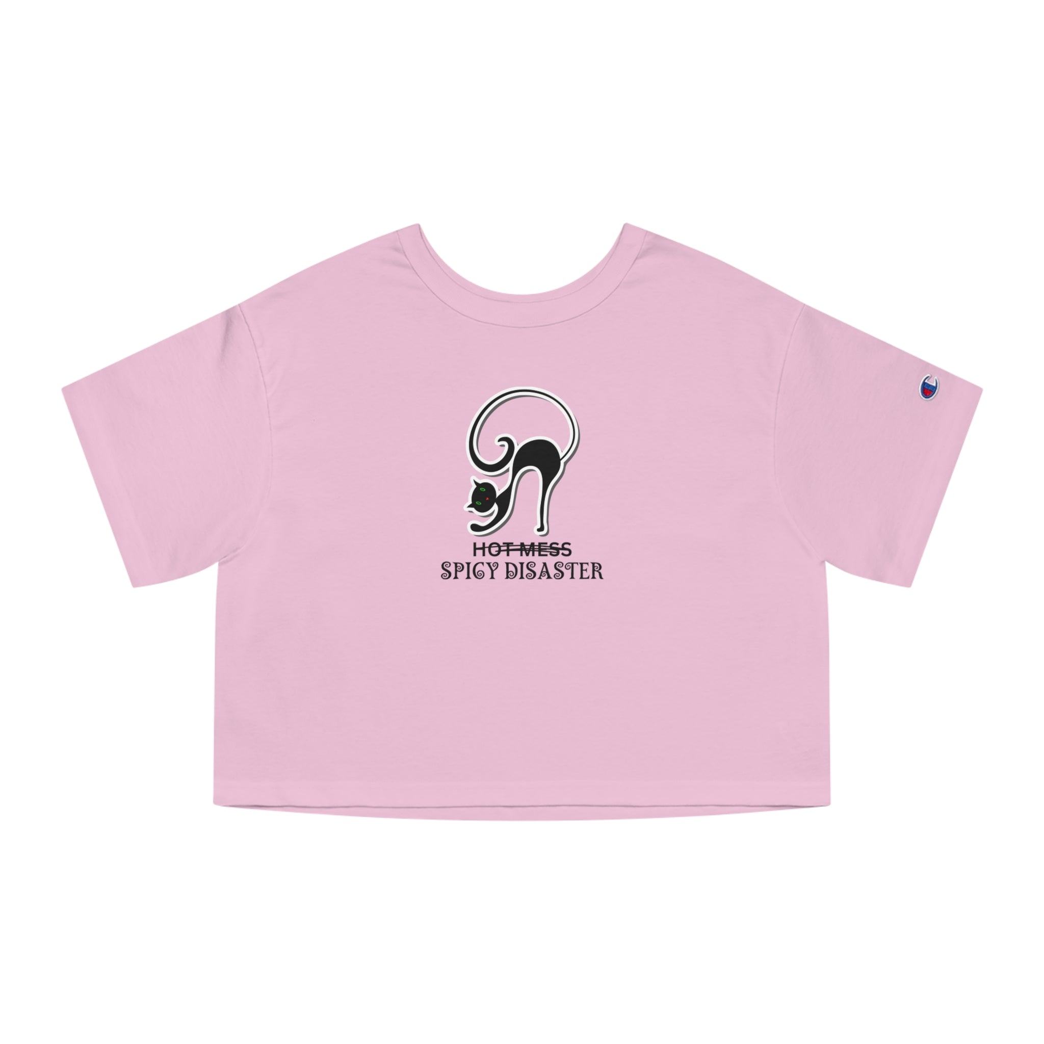 Spicy Disaster Champion Heritage Cropped T - Shirt - T - Shirt - Epileptic Al’s Shop