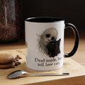 Spooky Dead Inside Cat Lover Coffee Mug - Drinkware, Coffee Mugs - EpiAl's Shop