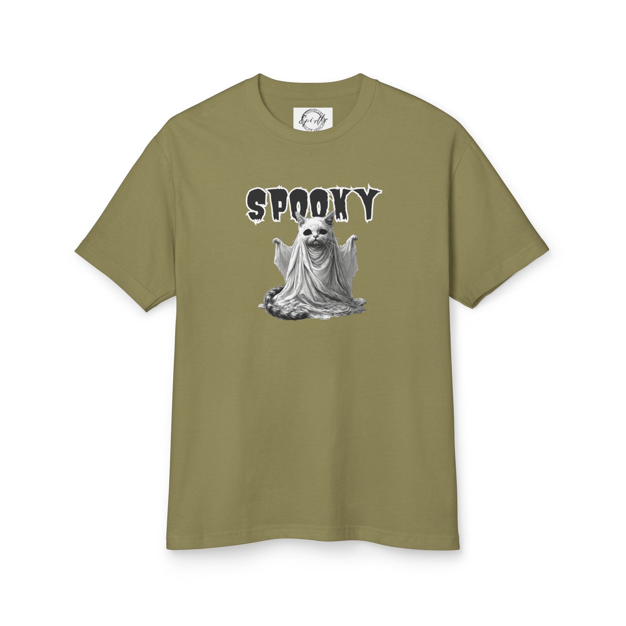 Spooky Ghost Kitty Unisex Tee, Halloween Shirt - Clothing, T-shirts - EpiAl's Shop