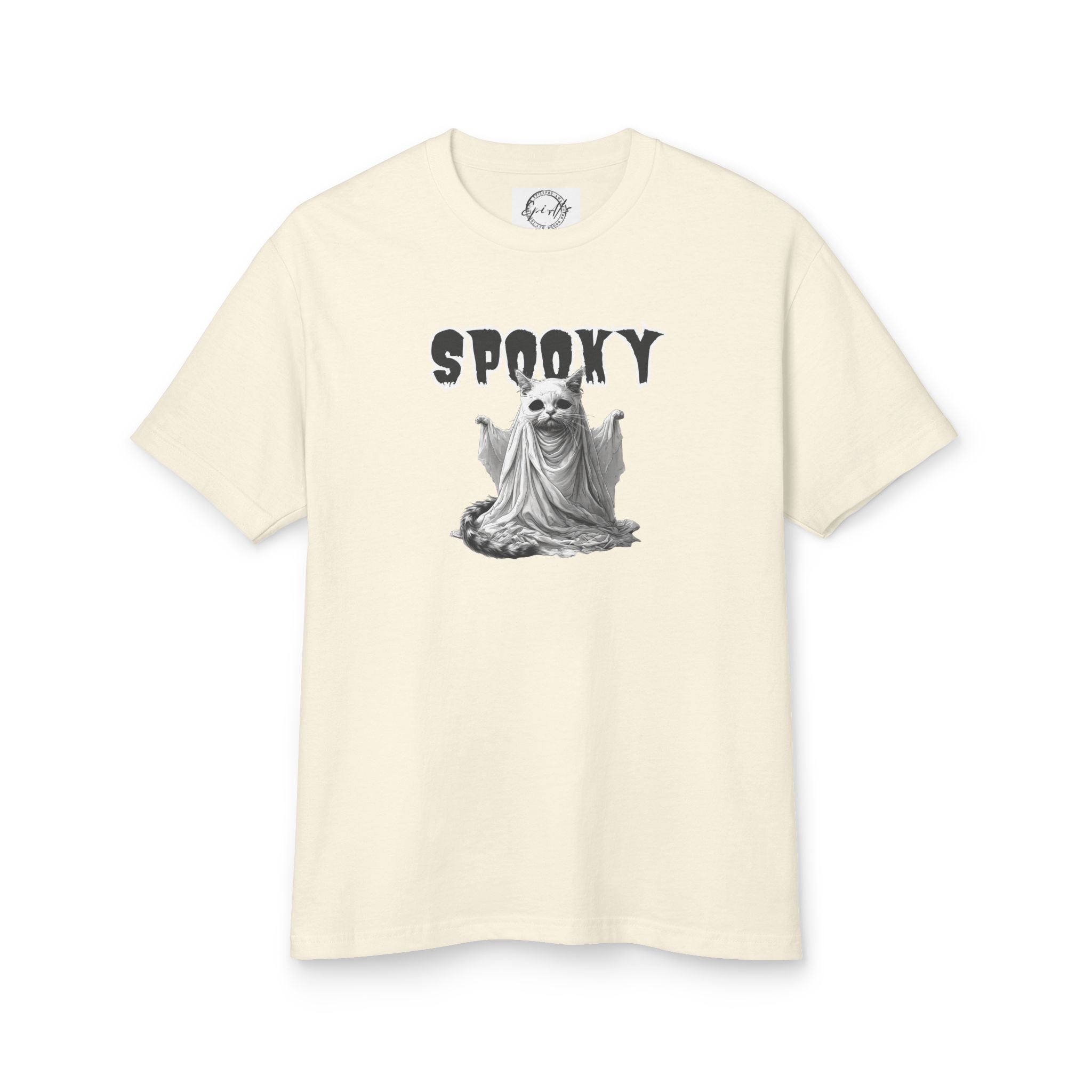 Spooky Ghost Kitty Unisex Tee, Halloween Shirt - Clothing, T-shirts - EpiAl's Shop