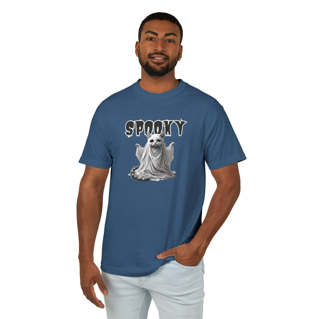 Spooky Ghost Kitty Unisex Tee, Halloween Shirt - Clothing, T-shirts - EpiAl's Shop