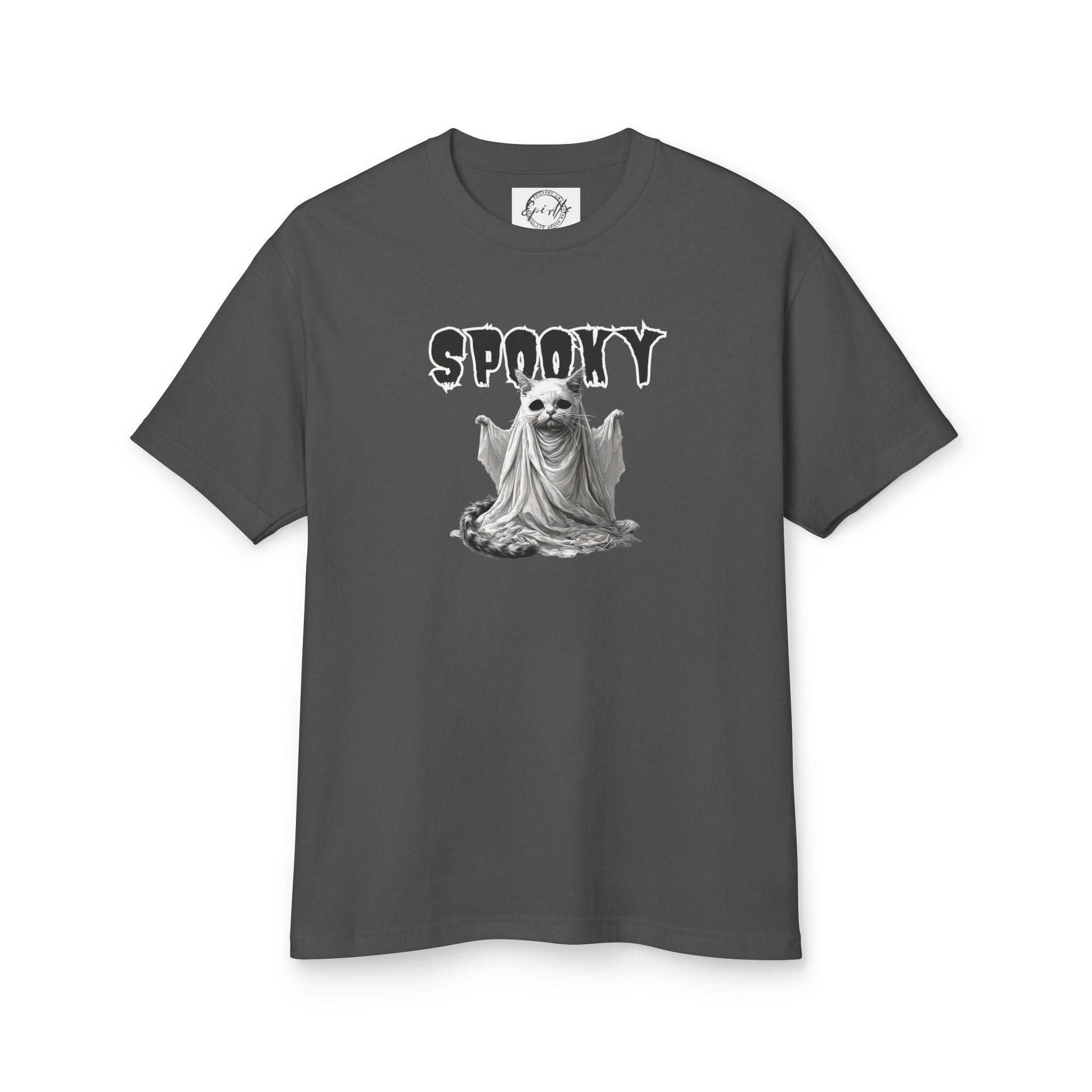 Spooky Ghost Kitty Unisex Tee, Halloween Shirt - Clothing, T-shirts - EpiAl's Shop