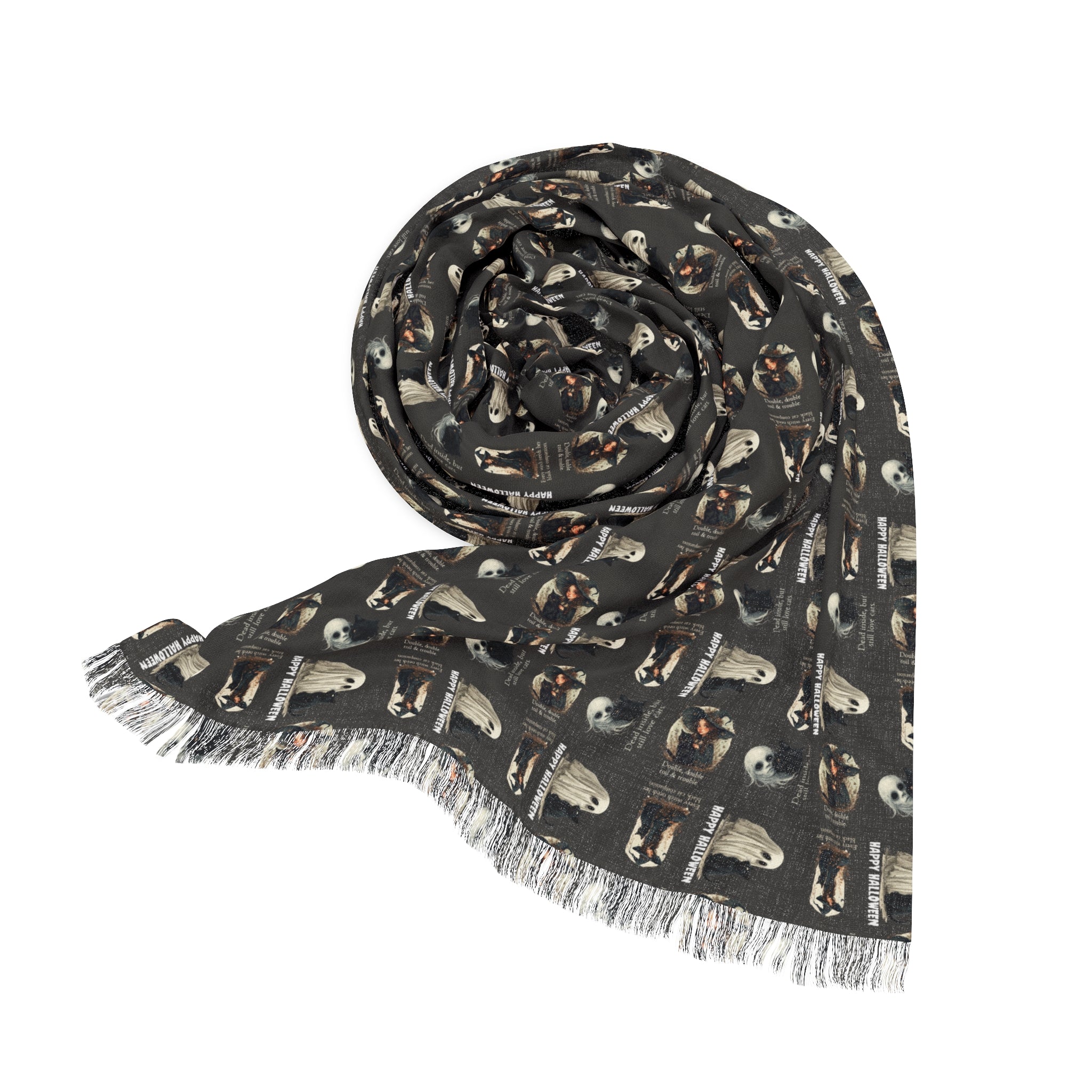 Spooky Halloween Light Scarf, Perfect Gift for Her - Clothing, Scarves - EpiAl's Shop