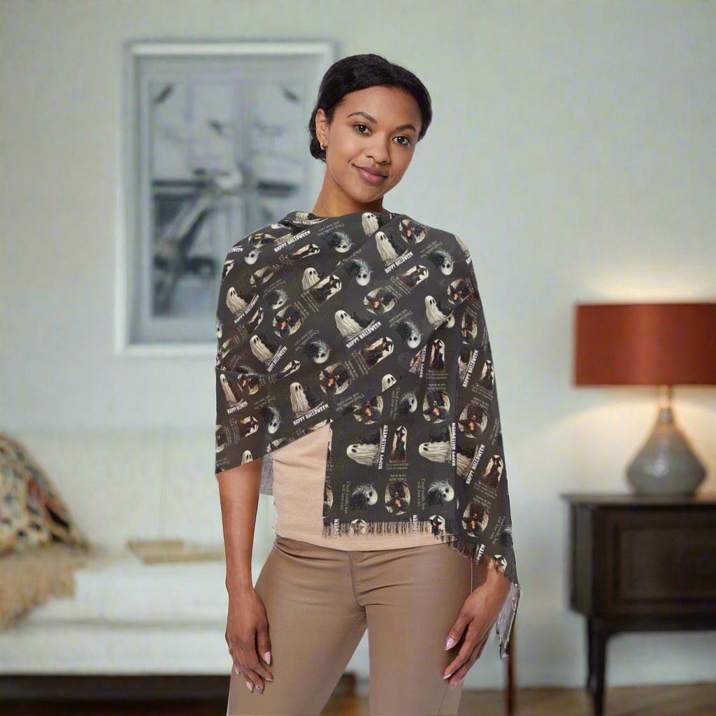 Spooky Halloween Light Scarf, Perfect Gift for Her - Clothing, Scarves - EpiAl's Shop