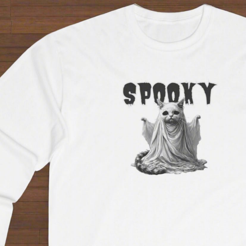 Spooky Long Sleeve Tee, Halloween Shirt - Clothing, T-shirts, Long - Sleeve - EpiAl's Shop