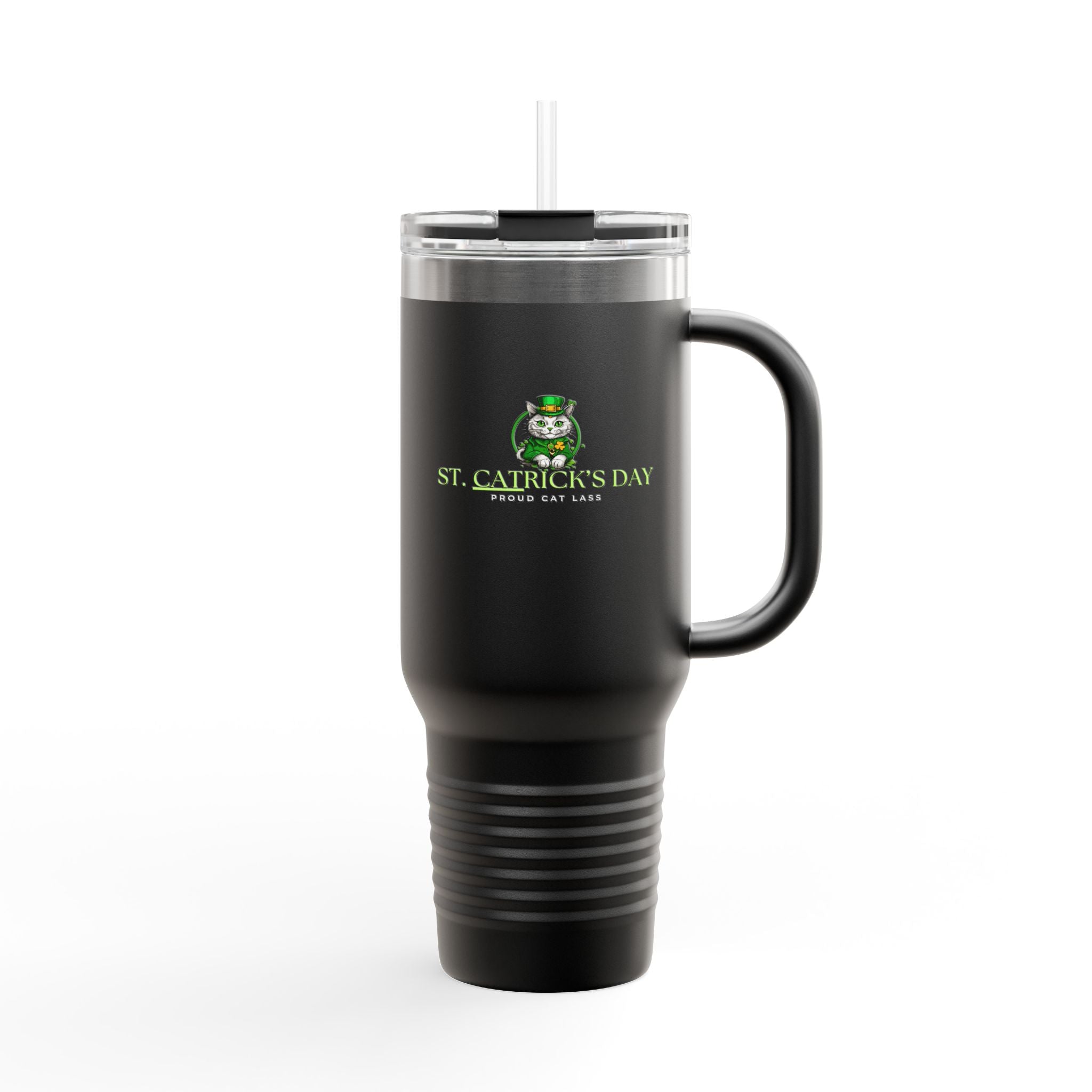 St. Patrick's Day Insulated Travel Mug - Drinkware, Travel Mugs - EpiAl's Shop