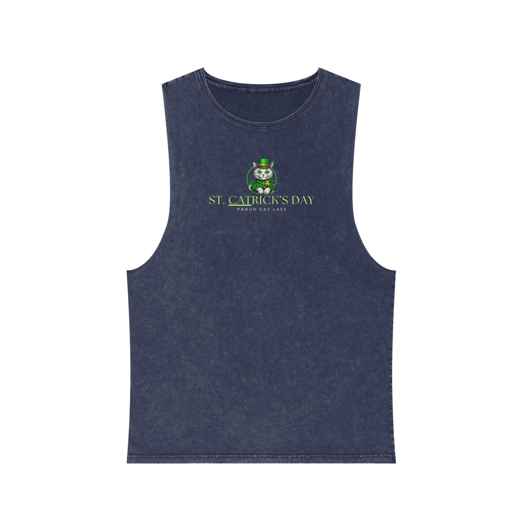 St. Patrick's Day Unisex Stonewash Tank Top - Clothing, Tank Tops - EpiAl's Shop