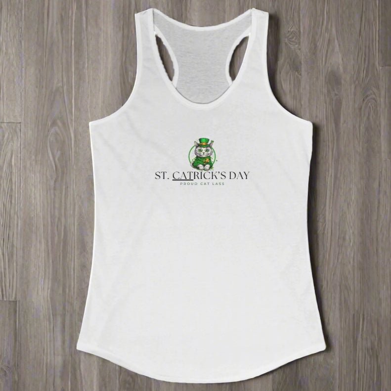 St. Patrick's Day Women's Racerback Tank - Clothing, Tank Tops - EpiAl's Shop