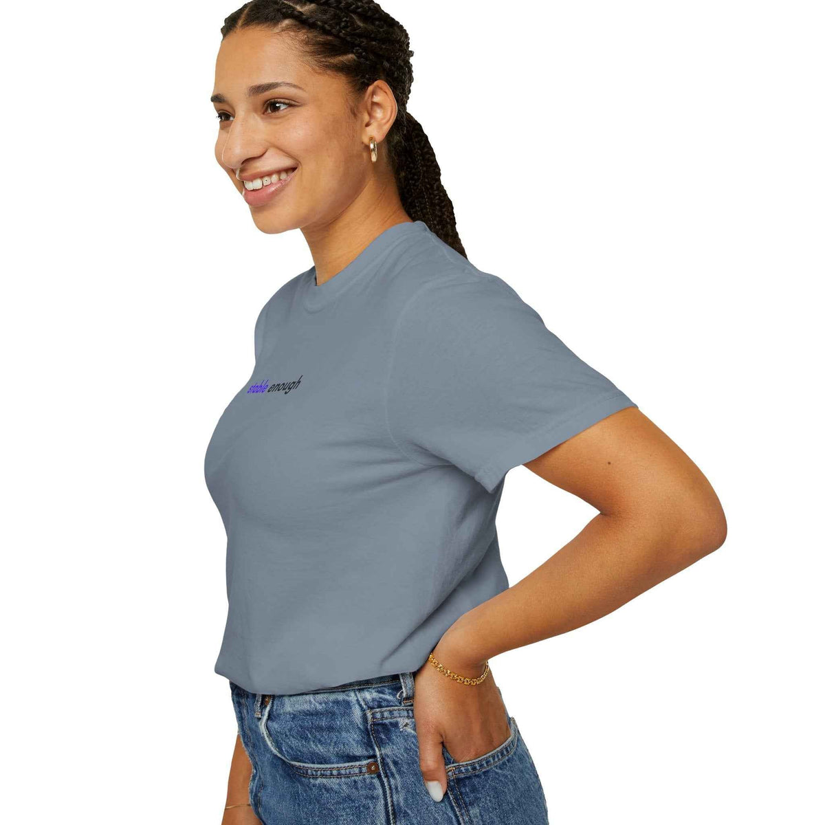 Stable Enough Epilepsy Awareness T-Shirt | Minimal Awareness Tee - Clothing, Unisex, T-Shirts - EpiAl's Shop