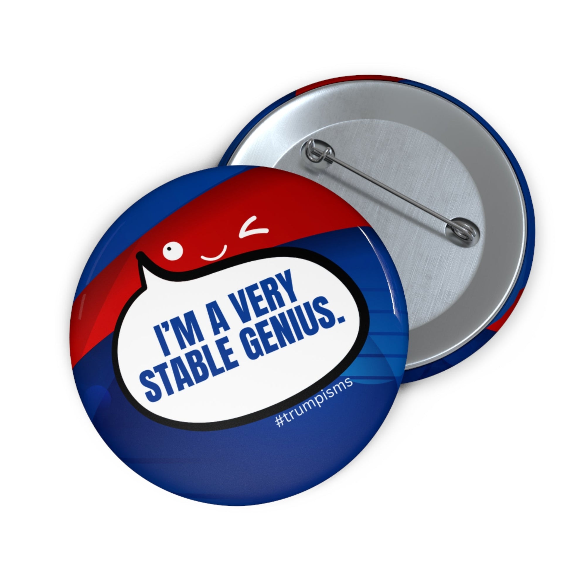 Stable Genius: Trumpisms Pin Buttons - Collectibles, Pinback Buttons - EpiAl's Shop