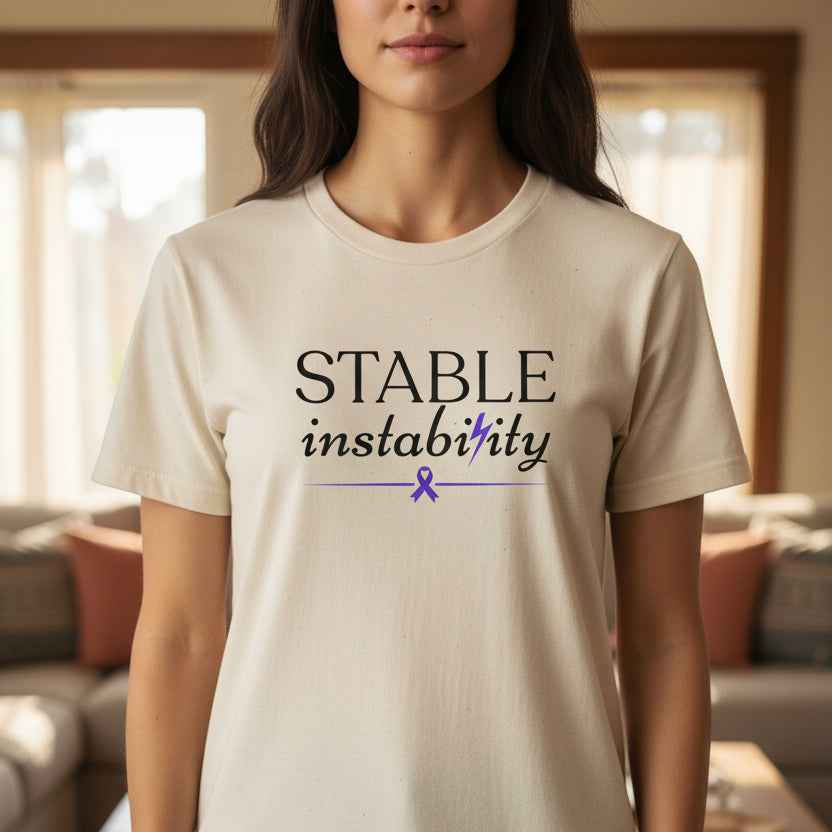Stable Instability Unisex Epilepsy Awareness T-Shirt - Clothing, Unisex, T-Shirts - EpiAl's Shop