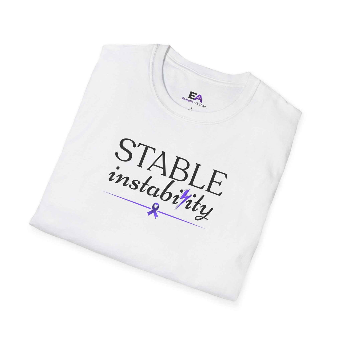 Stable Instability Unisex Epilepsy Awareness T-Shirt - Clothing, Unisex, T-Shirts - EpiAl's Shop