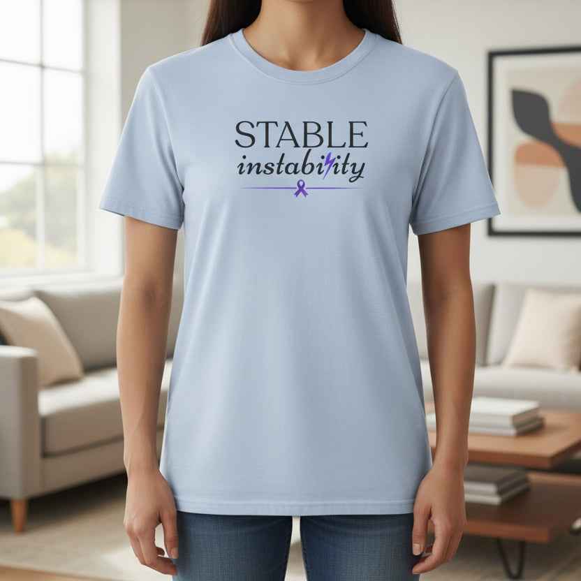 Stable Instability Unisex Epilepsy Awareness T-Shirt - Clothing, Unisex, T-Shirts - EpiAl's Shop