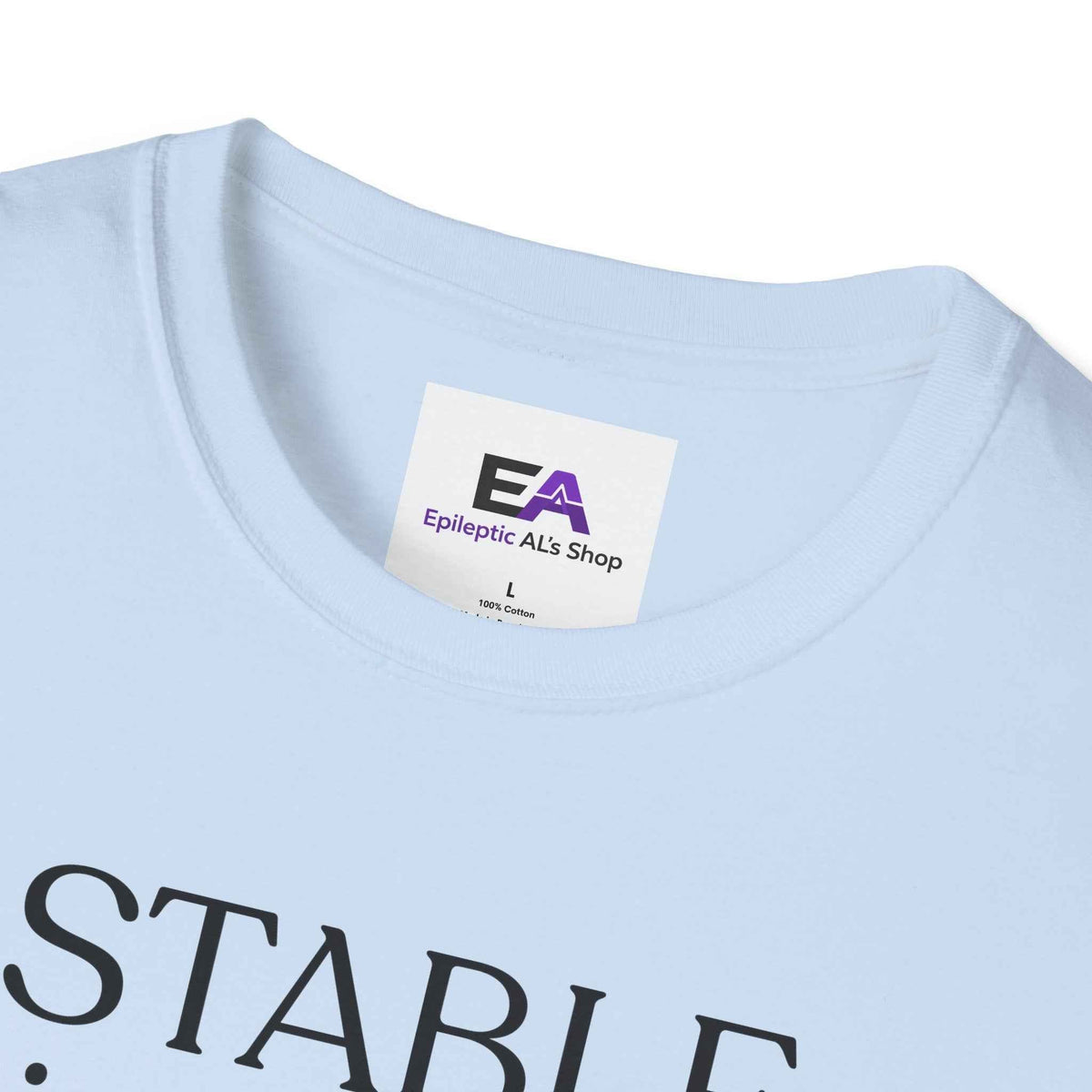 Stable Instability Unisex Epilepsy Awareness T-Shirt - Clothing, Unisex, T-Shirts - EpiAl's Shop