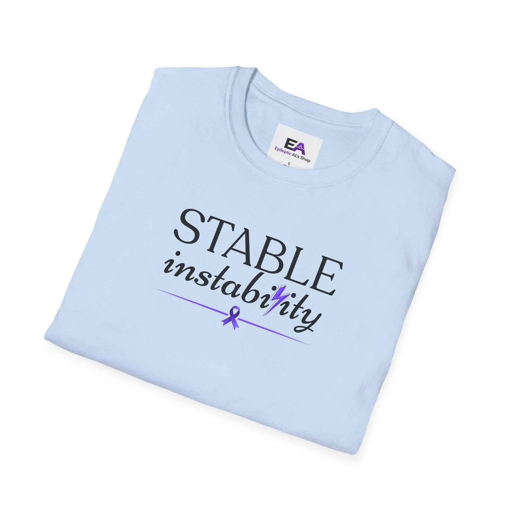 Stable Instability Unisex Epilepsy Awareness T-Shirt - Clothing, Unisex, T-Shirts - EpiAl's Shop