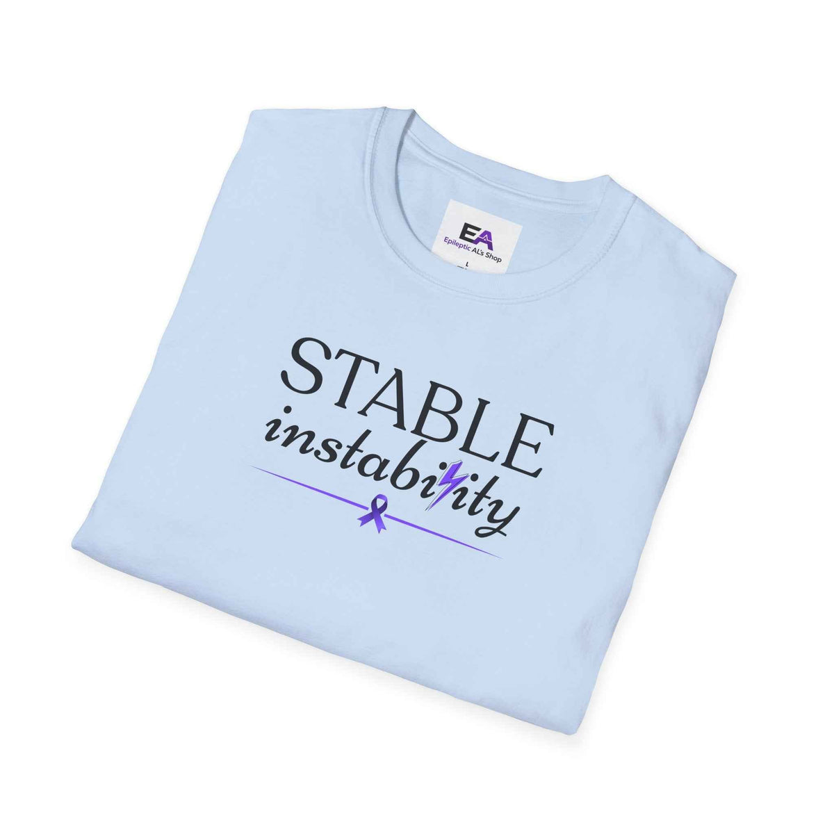 Stable Instability Unisex Epilepsy Awareness T-Shirt - Clothing, Unisex, T-Shirts - EpiAl's Shop