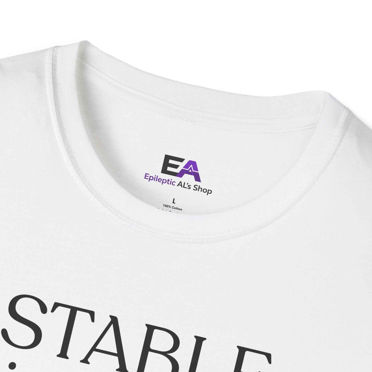 Stable Instability Unisex Epilepsy Awareness T-Shirt - Clothing, Unisex, T-Shirts - EpiAl's Shop