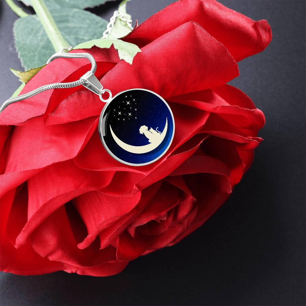 Starry Starry Night Pet Lovers Necklace - Jewelry - Epileptic Al’s Shop