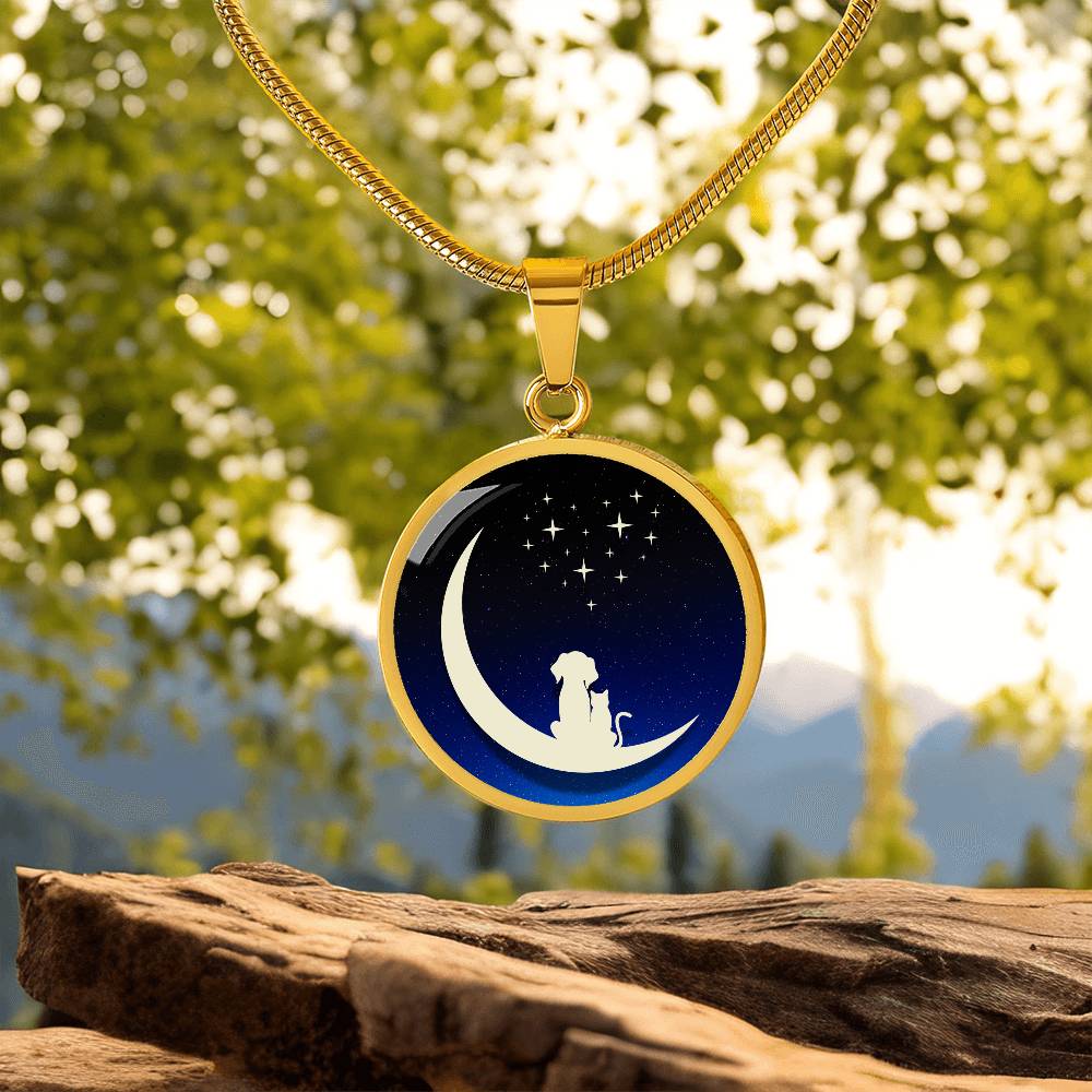 Starry Starry Night Pet Lovers Necklace - Jewelry - Epileptic Al’s Shop