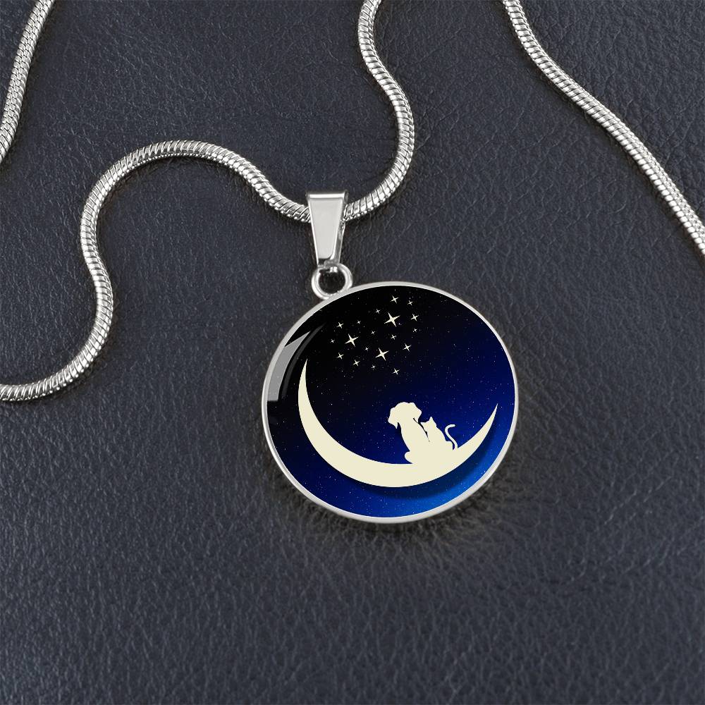 Starry Starry Night Pet Lovers Necklace - Jewelry - Epileptic Al’s Shop